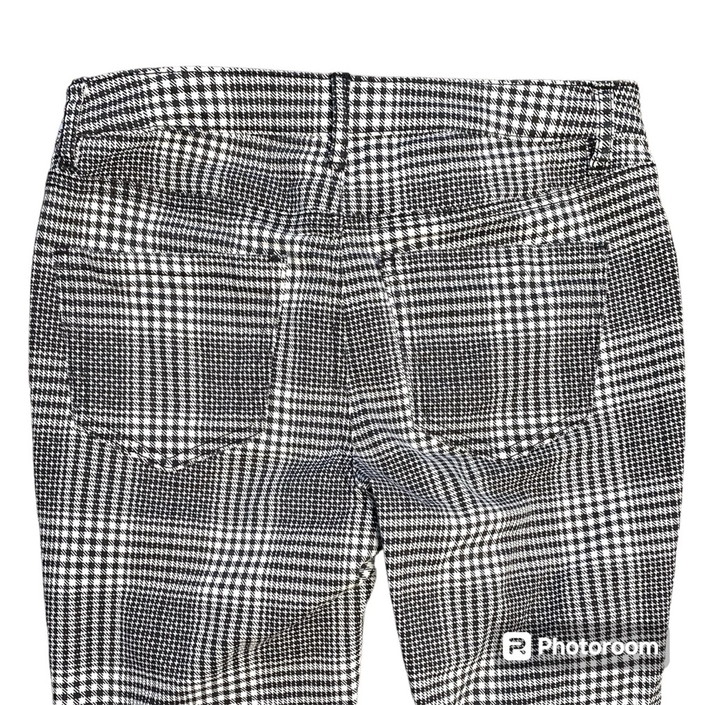 Refuge Women’s Stretch Skinny Black & White Plaid Jeans Pants Size 2 - Picture 4 of 11